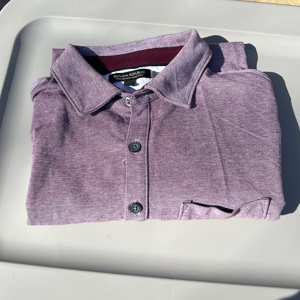 Banana Republic Performance Pique Polo BR+ - Picture 5 of 5